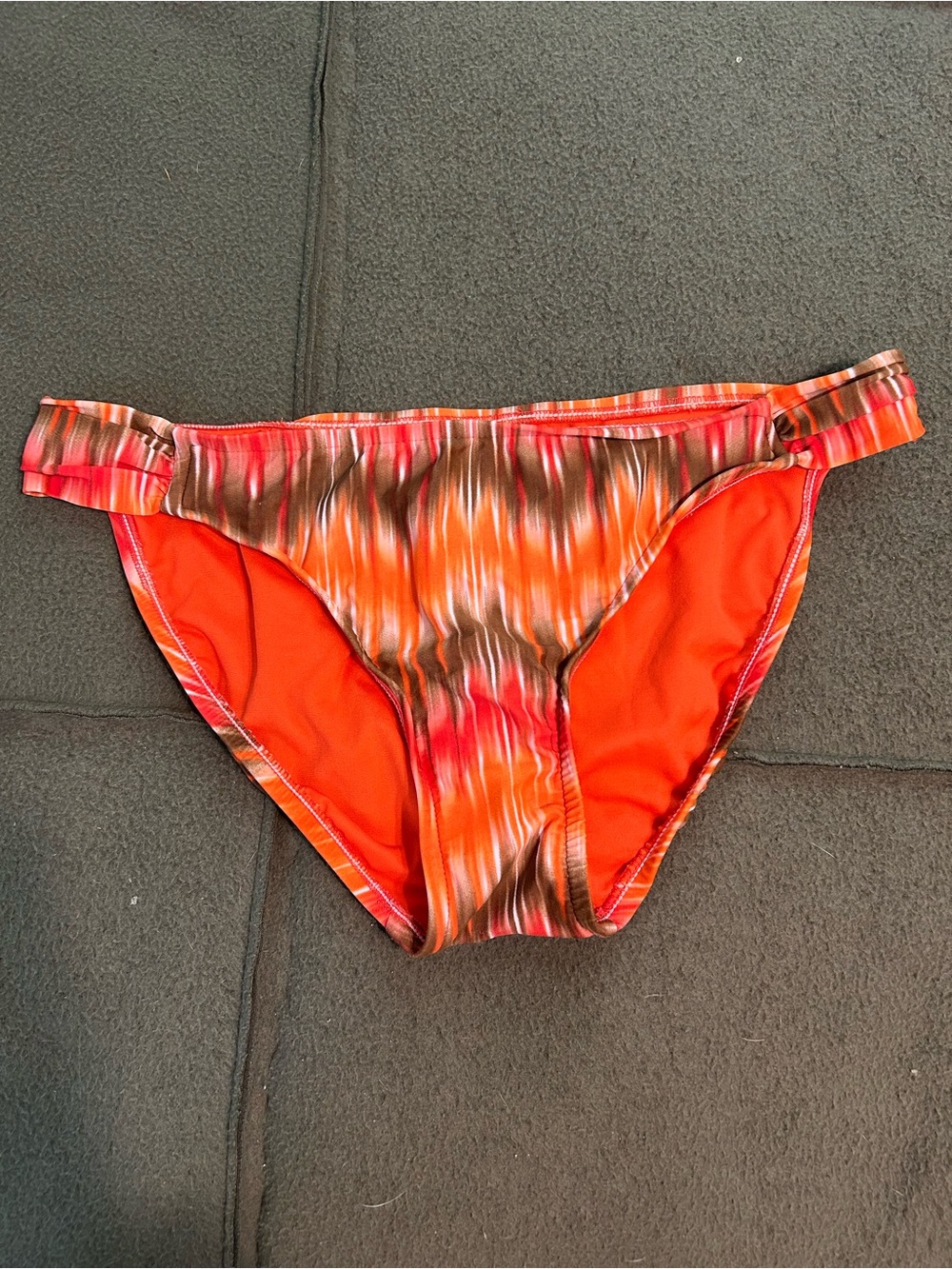 Mossimo Supply Co. Orange and Brown Swim Bikini Bottom